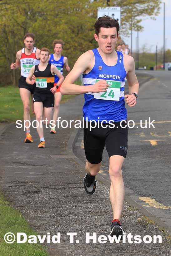 The 2023 Terry O'Gara Memorial 5k Road Race organised by Wallsend Harriers. Photo: David T. Hewitson/Sports for All Pics